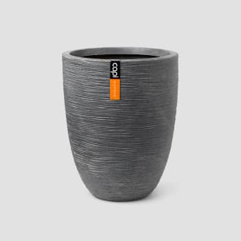 Maceta CAPI RIB Marfil (Jarrón alto)