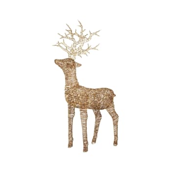 Reno LED decorativo blanco cálido 180 cm