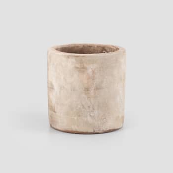 Maceta Fronda Antique Cilindro Sifo