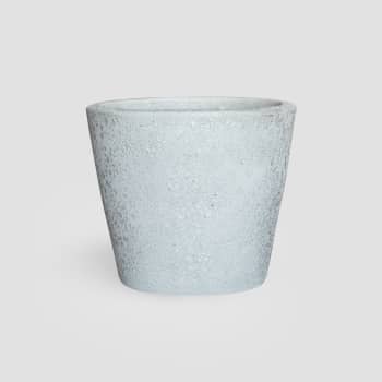 Maceta Fronda Angkor blanco (Cónico)