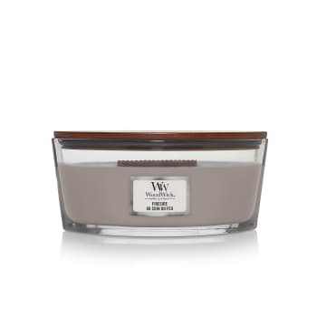 Vela perfumada WoodWick Core Fireside (Ellipse)