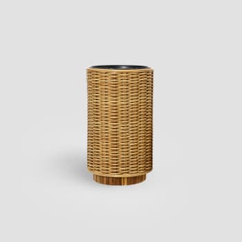 Maceta de Interior Decoris Horizon mimbre