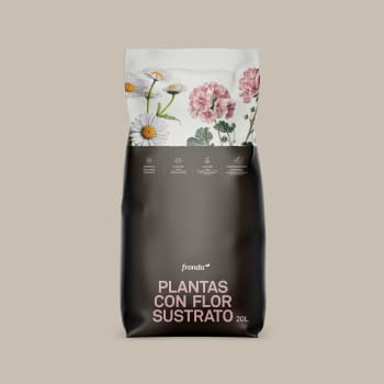 Sustrato para plantas con flor de exterior Fronda