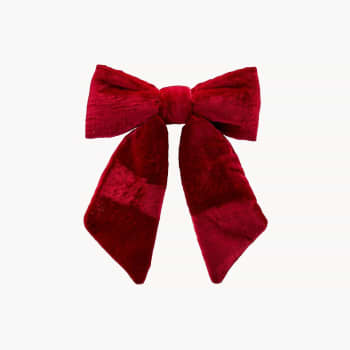 Lazo de Terciopelo Burgundy 21x25 cm