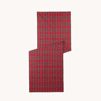 Camino de Mesa Escocés Rojo Heritage 50x160 cm