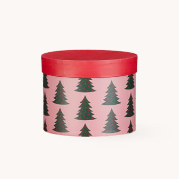 Caja Regalo Abetos Verde Set 3 18x13 cm