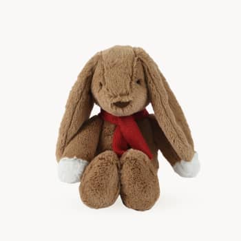 Peluche Conejo con Bufanda Roja