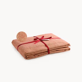 Mantel de tela Lumix Rojo 140x250 cm