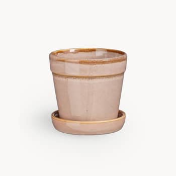Maceta de Interior Mica Clint rosa