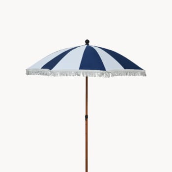 Sombrilla para jardín KSD RAYAS azul/naranja/verde