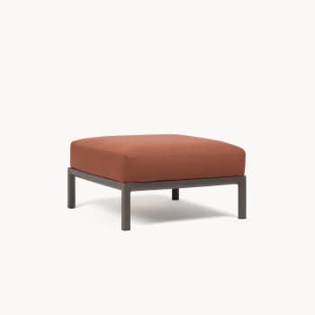 Puff de jardín Nardi MAXIMO terra/canela