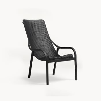 Sillón butaca de jardín Nardi NET LOUNGE antracita