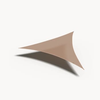 Toldo-vela de sombreo Platinum triangular arena