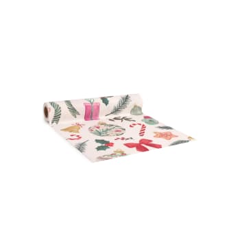 Camino de mesa Christmas Joy 28×3 m