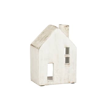 Casa decorativa beige 10×14,5×19,5 cm