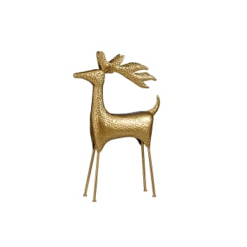 Reno decorativo dorado 13×34×58,5 cm
