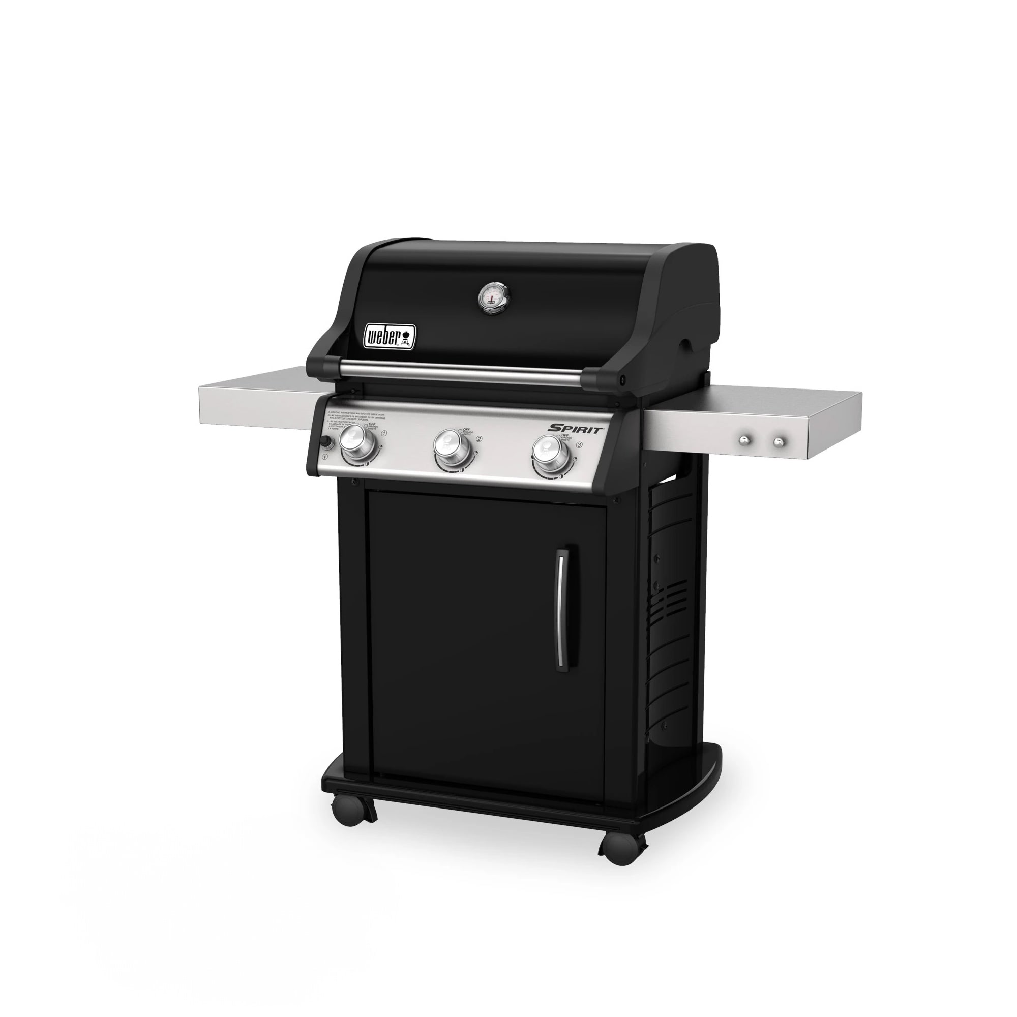 Barbacoa de gas Weber® Q 1200 Black: la parrilla portátil perfecta