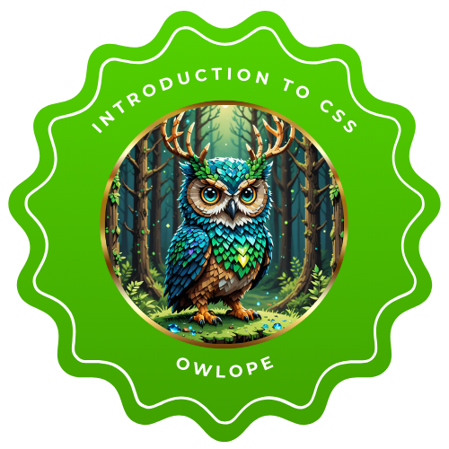Terrarium Project 2: Intro to CSS badge