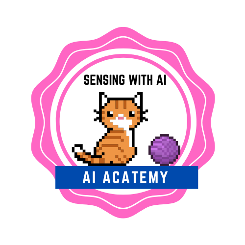 Sensing with AI badge