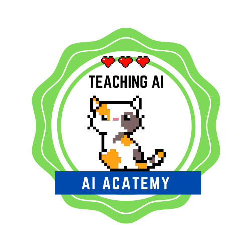 Teaching AI badge