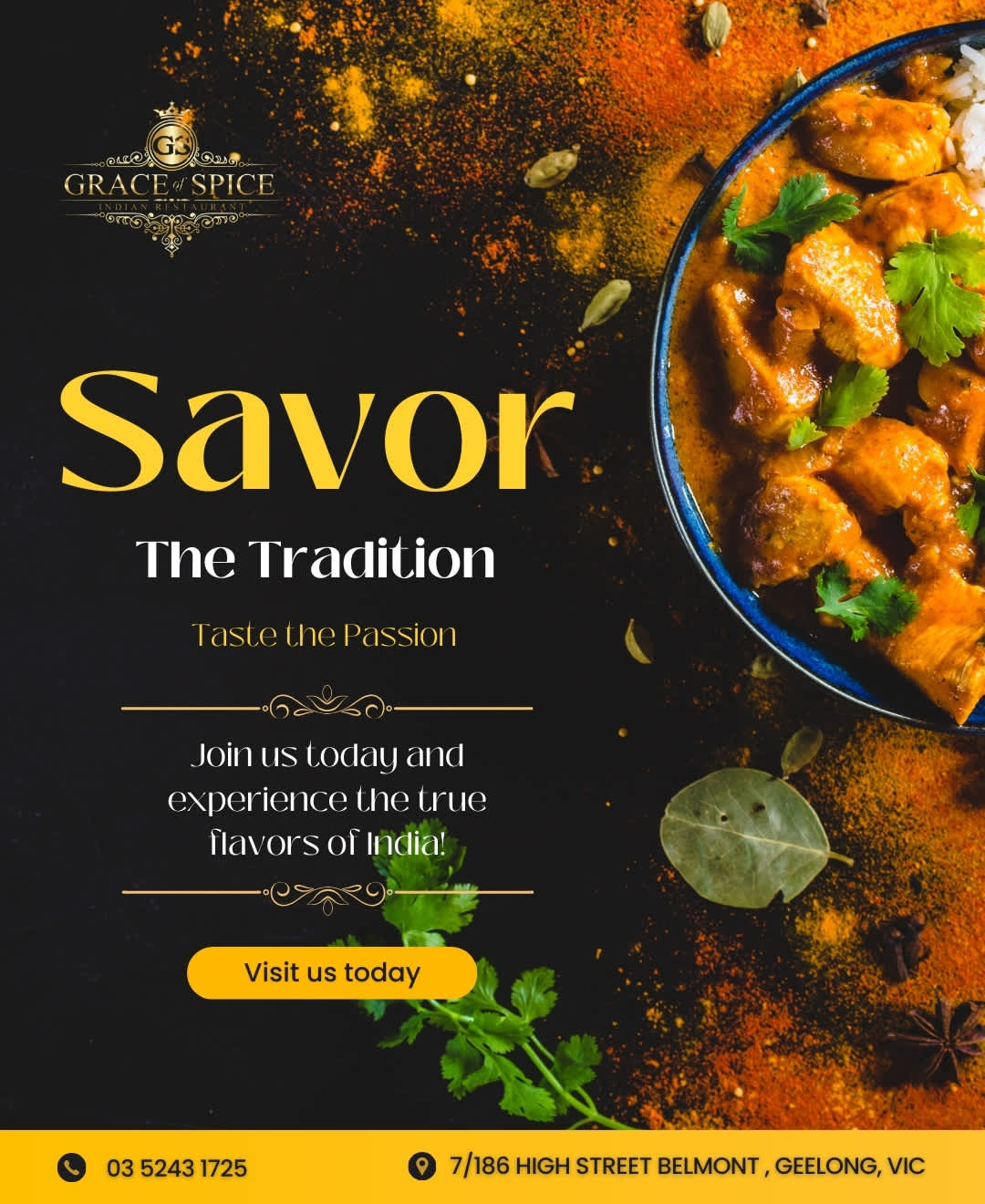Grace Spice — Restaurant