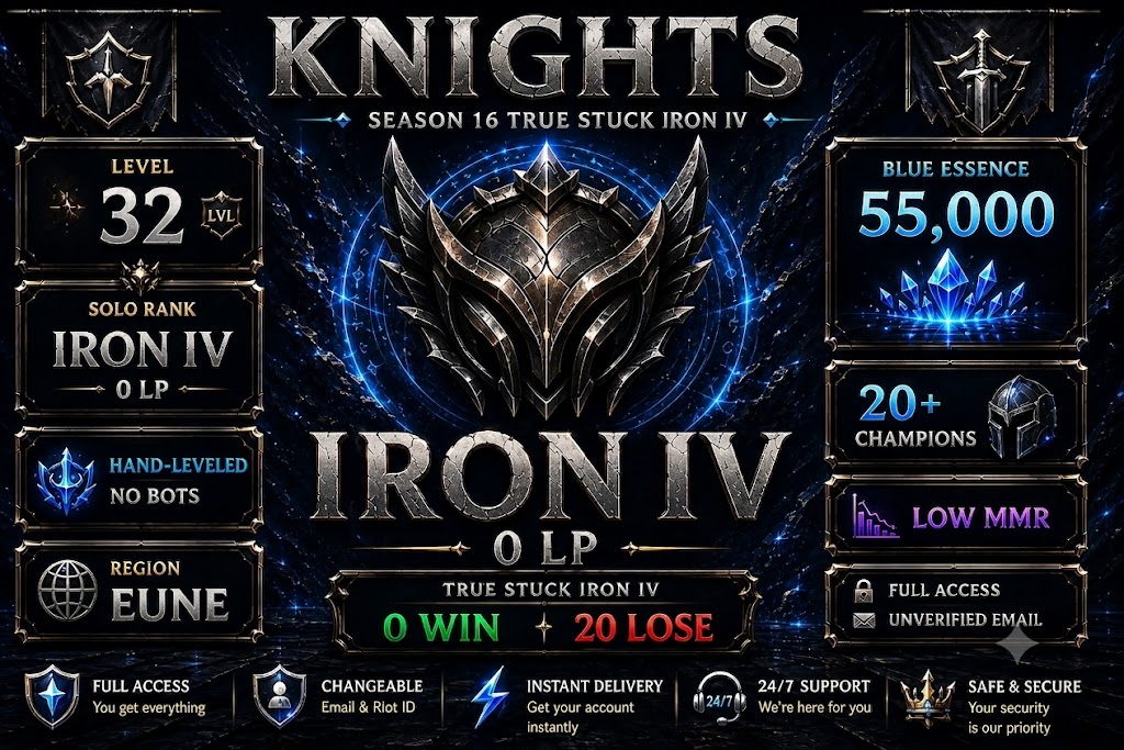 [EUNE] SEASON 16 TRUE STUCK IRON 4 0LP 20 LOSE 60K B.E HAND DERANK / LOW MMR / UNVERIFIED EMAIL / Cafe Cuties Soraka | Waterloo Miss Fortune #Quo31
