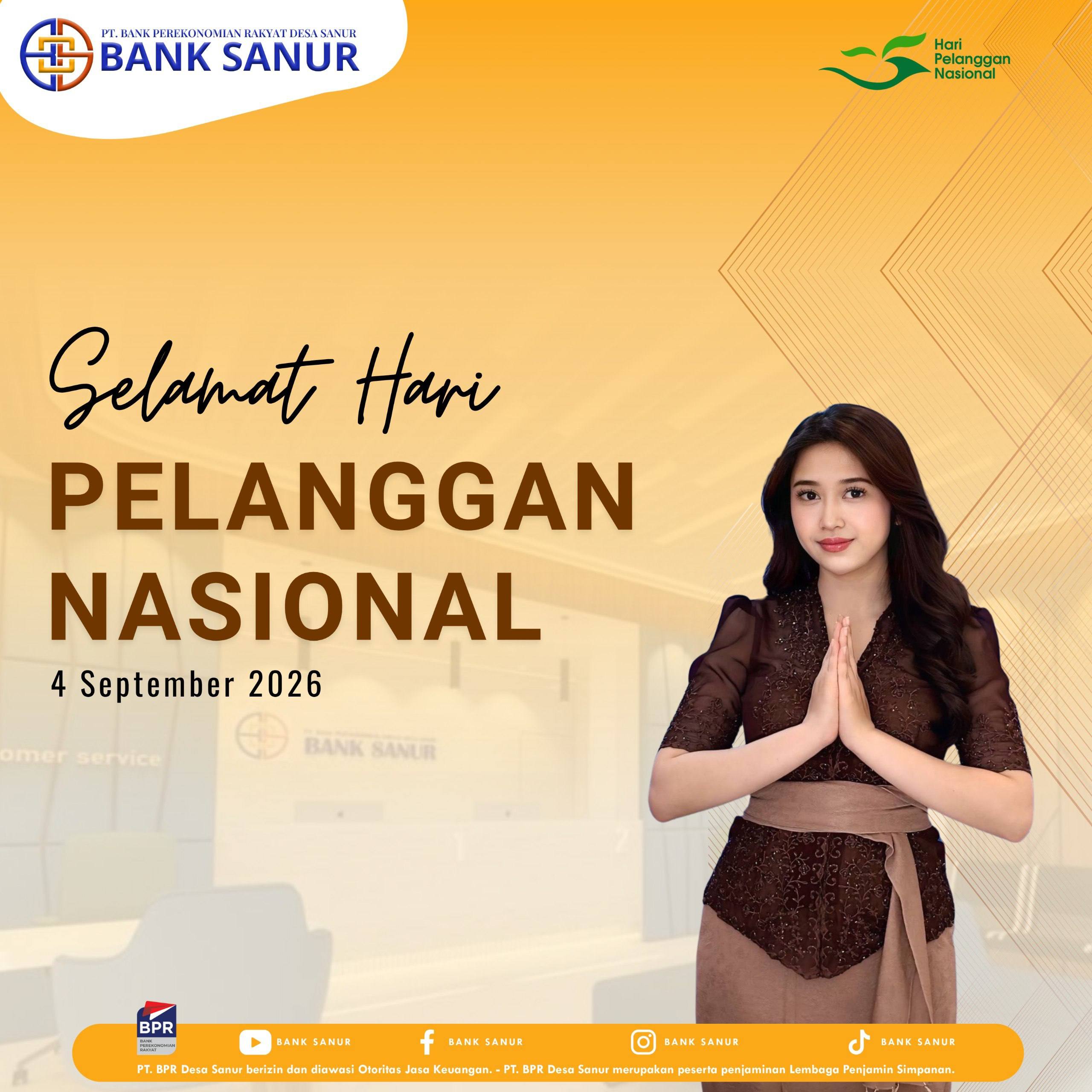 Selamat Hari Pelanggan Nasional 2026 – Terima Kasih Telah Menjadi Bagian dari Bank Sanur