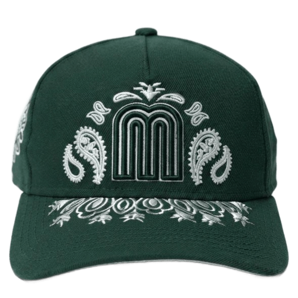 Gorra México Paisley 9FORTY A-Frame Snapback Verde — foto 1