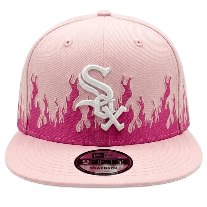 Gorra Chicago White Sox Pink Flames MLB — foto 1