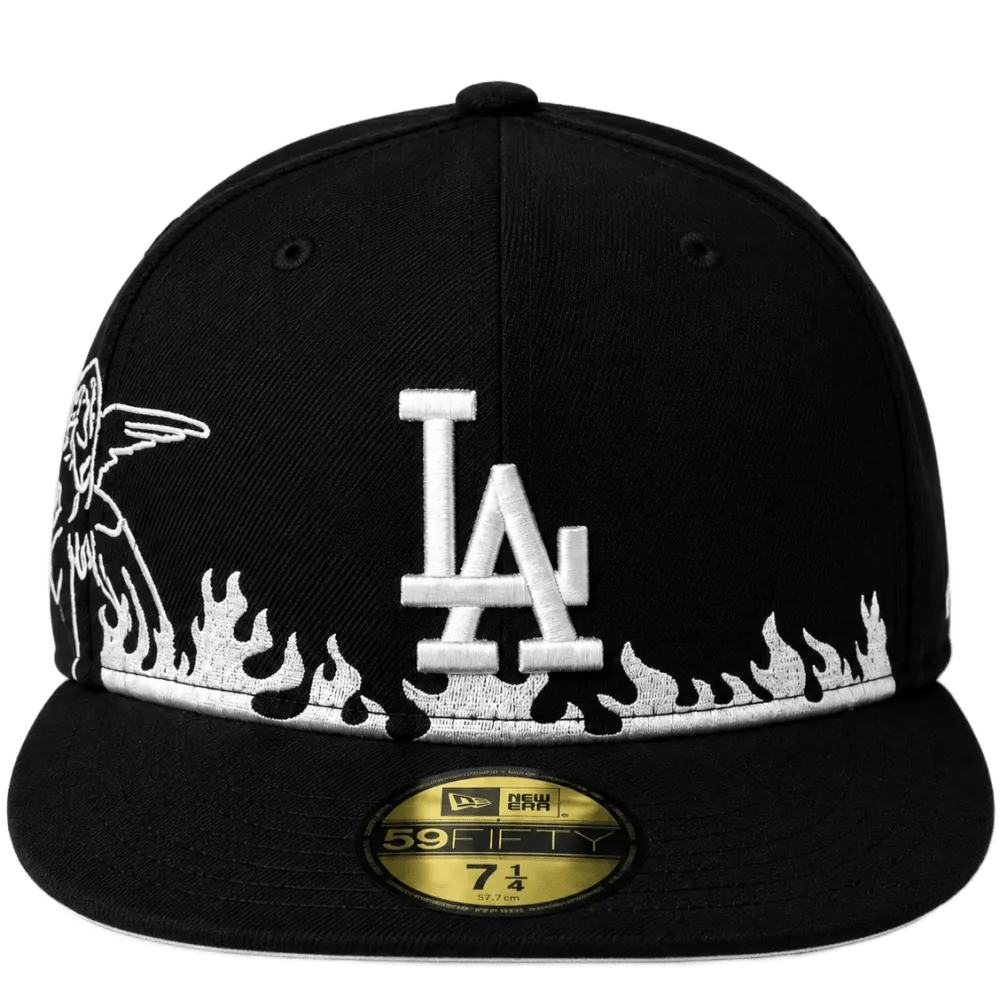Gorra Los Angeles Dodgers 59FIFTY White Flames & Angel — foto 1