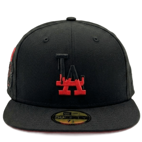 Gorra Los Angeles Dodgers 59FIFTY Edición Especial Black & Red — foto 1