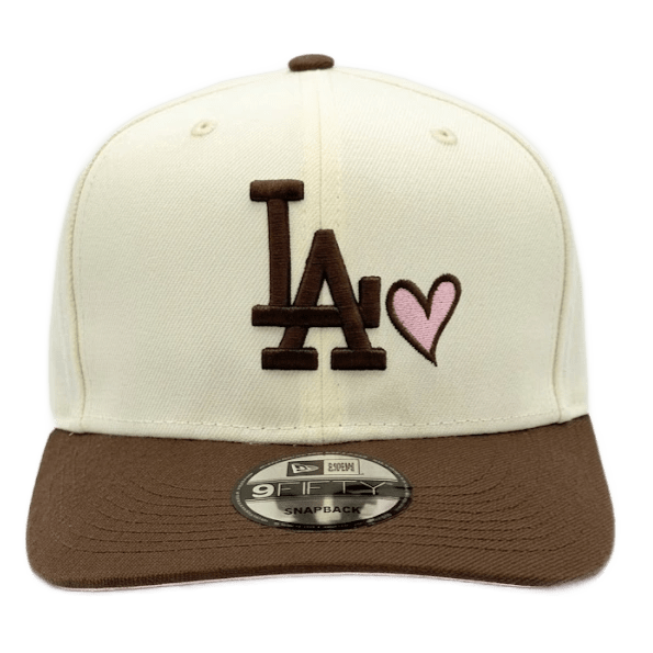 Gorra Los Angeles Dodgers Pink Satin Hearts — foto 1