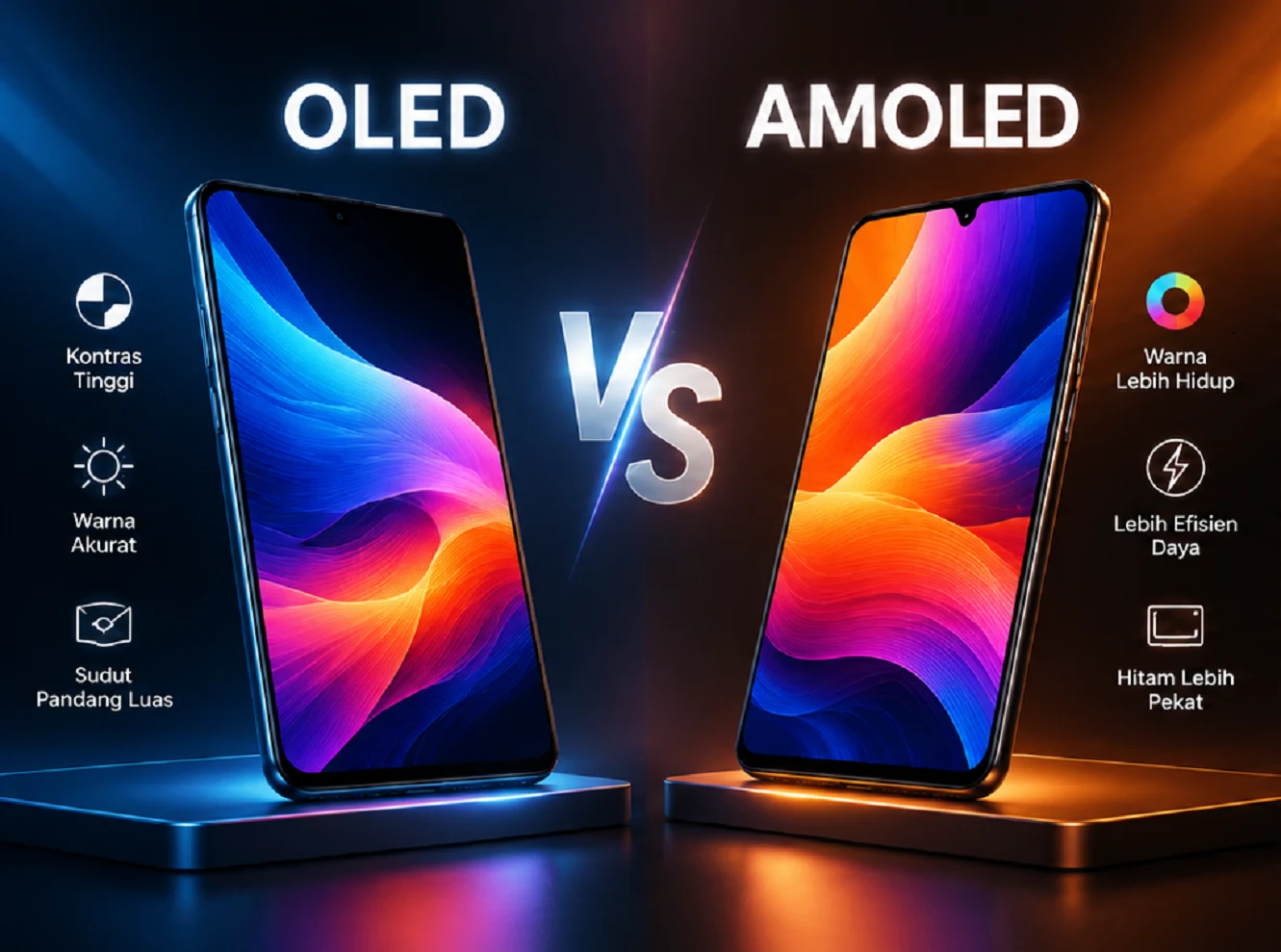 oled vs amoled differences