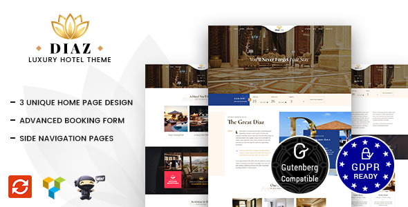 Hotel Diaz v2.1 - Hotel Booking Theme June 17, 2020 Hotel Diaz v2.1 - Hotel Booking Theme