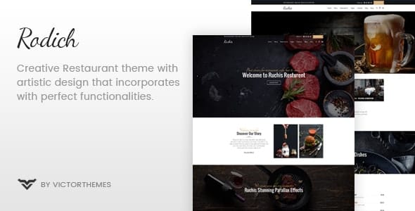 Rodich v1.9.1 - A Restaurant WordPress Theme June 22, 2020 Rodich v1.9.1 - A Restaurant WordPress Theme