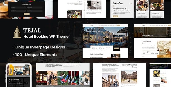 Tejal v1.7 - WordPress Hotel Booking Theme June 17, 2020 Tejal v1.7 - WordPress Hotel Booking Theme