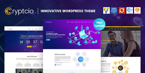 Cryptcio v1.6.3 - Innovative WordPress Theme June 17, 2020 Cryptcio v1.6.3 - Innovative WordPress Theme