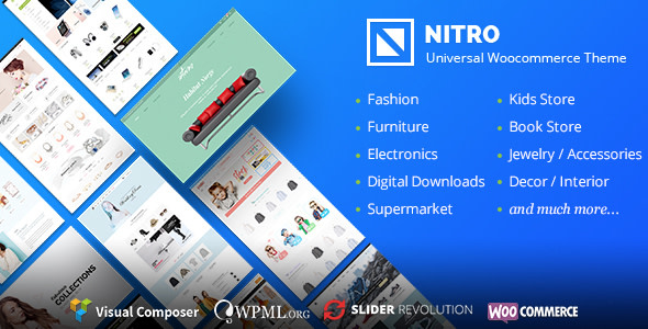 Nitro v1.7.7 - Universal WooCommerce Theme NULLED May 30, 2020 Nitro v1.7.7 - Universal WooCommerce Theme