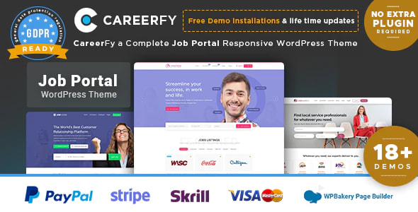 CAREERFY V3.8.0 - JOB BOARD WORDPRESS THEME May 11, 2020 CAREERFY V3.8.0 - JOB BOARD WORDPRESS THEME May 11, 2020