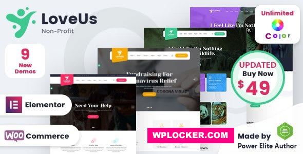 Loveus v1.6 - NonProfit Charity WordPress Theme NULLED April 22, 2020 Loveus v1.6 - NonProfit Charity WordPress Theme