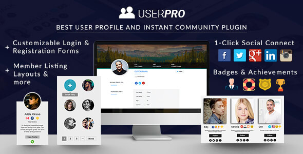 UserPro v4.9.37 - User Profiles with Social Login NULLED April 14, 2020 UserPro v4.9.37 - User Profiles with Social Login