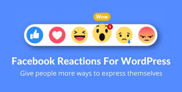Facebook Reactions For WordPress v2.4 April 14, 2020 Facebook Reactions For WordPress v2.4