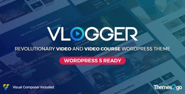 Vlogger v2.4.2 - Professional Video & Tutorials Theme April 3, 2020 Vlogger v2.4.2 - Professional Video & Tutorials Theme