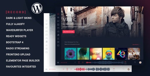 Rekord v1.3.6 - Ajaxify Music - Events - Podcasts Multipurpose WordPress Theme April 3, 2020 Rekord v1.3.6 - Ajaxify Music - Events - Podcasts Multipurpose WordPress Theme