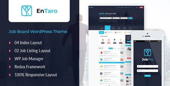 Entaro v3.9 - Job Portal WordPress Theme March 24, 2020 Entaro v3.9 - Job Portal WordPress Theme