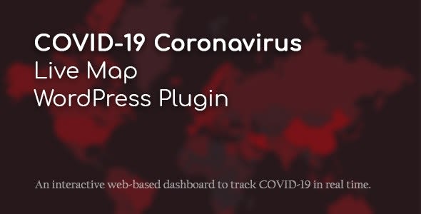 COVID-19 Coronavirus v1.0.4 - Live Map WordPress Plugin March 24, 2020 COVID-19 Coronavirus v1.0.4 - Live Map WordPress Plugin