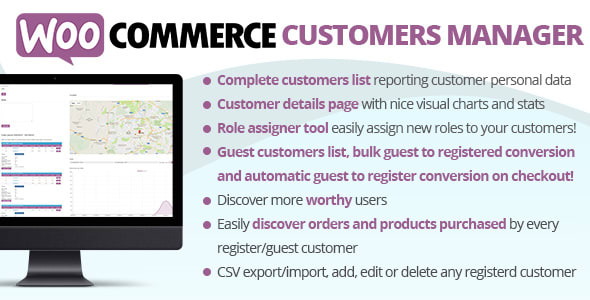 WooCommerce Customers Manager v24.9 March 18, 2020 WooCommerce Customers Manager v24.9