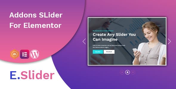 E.Slider v1.0.1 - Add ons slider for Elementor March 18, 2020 E.Slider v1.0.1 - Add ons slider for Elementor