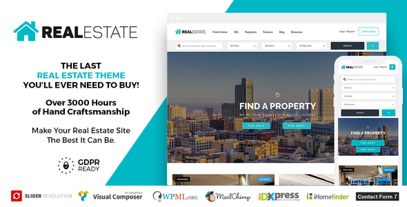 Real Estate 7 v2.9.7 - Real Estate WordPress Theme March 16, 2020 Real Estate 7 v2.9.7 - Real Estate WordPress Theme