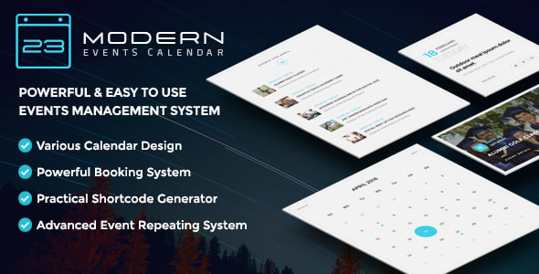 Modern Events Calendar v5.2.0 - Responsive Event Scheduler March 12, 2020 Modern Events Calendar v5.2.0 - Responsive Event Scheduler